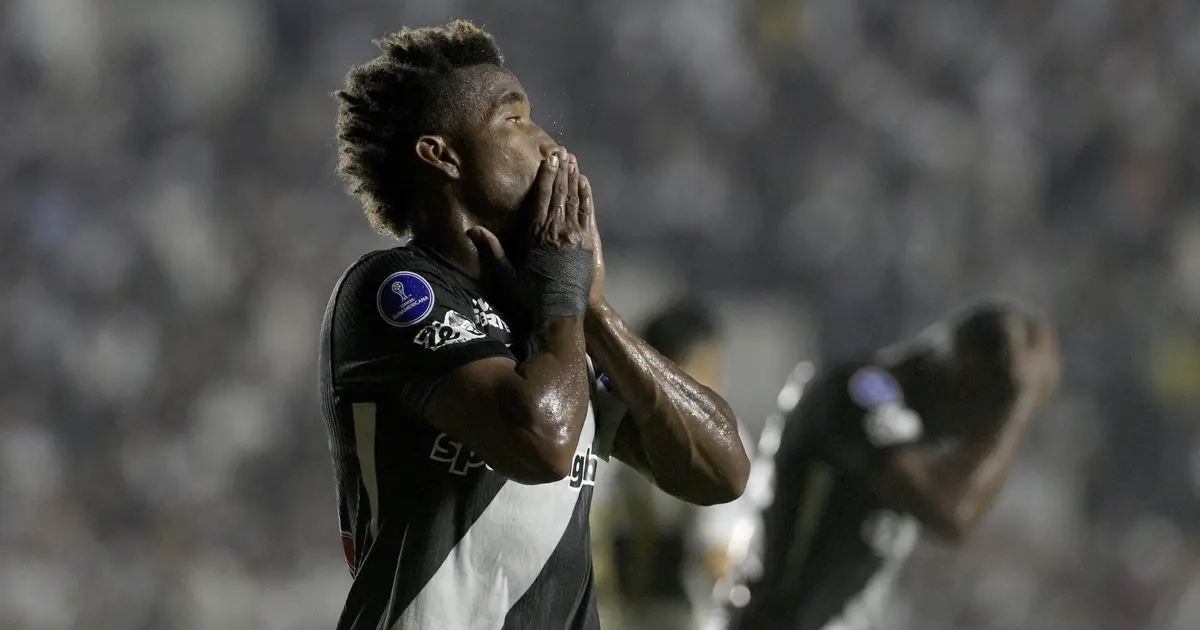 Vasco empata com Olimpia e Thiago Mendes clama por vitória no jogo de volta