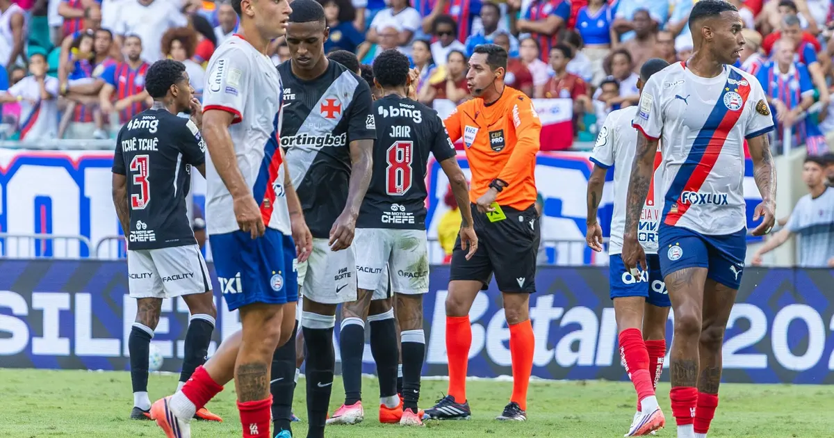 A polêmica do VAR: Vasco e Bahia e o peso da camisa cruzmaltina