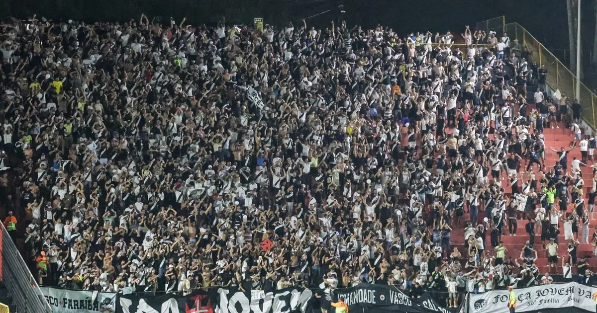 Torcedor do Vasco é preso após incidente no Barradão em jogo da Copa do Brasil