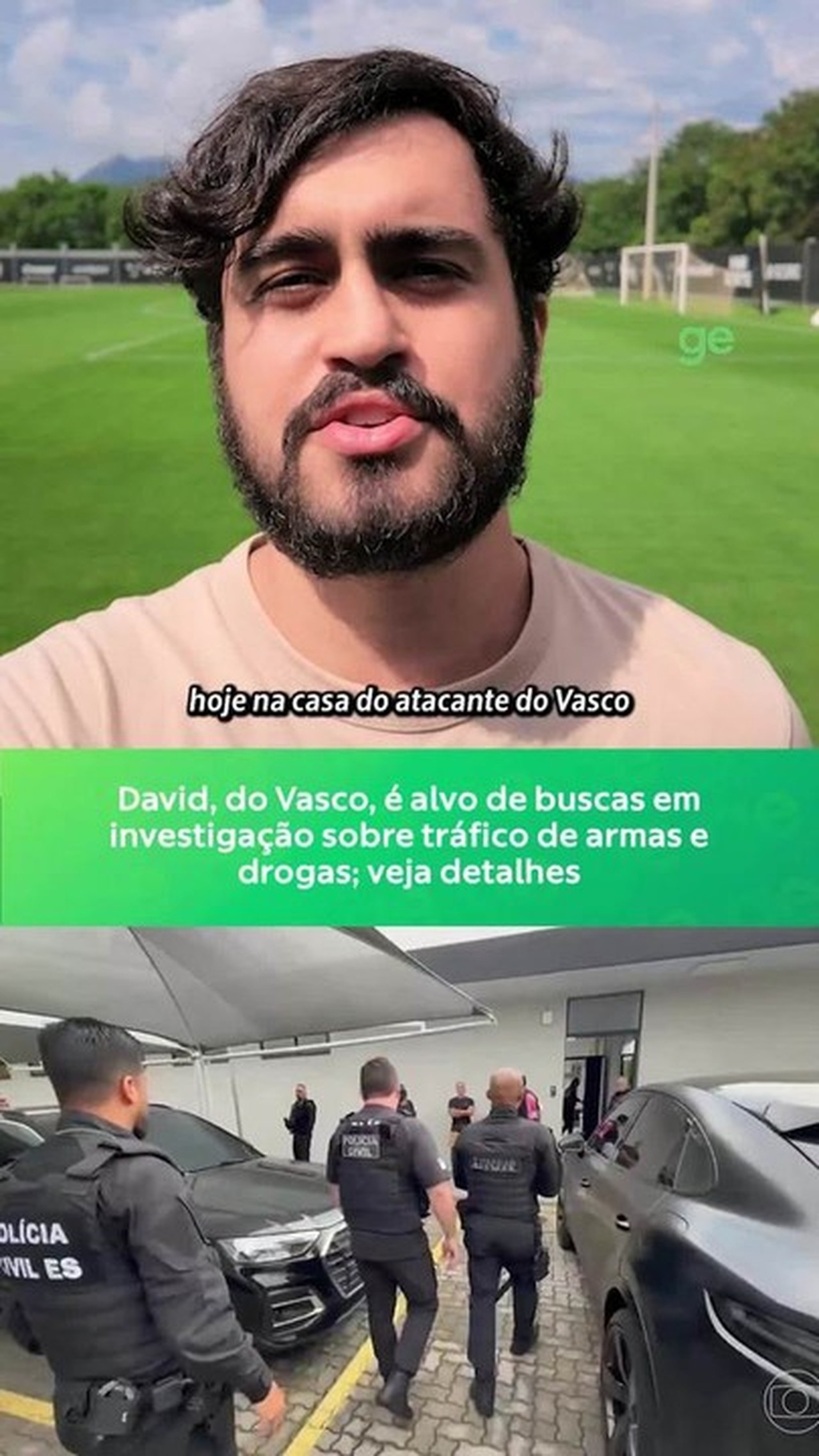 David e a investigação: um dia difícil para o coração vascaíno