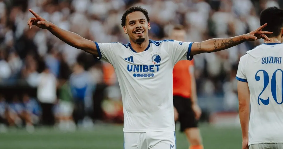 Gabriel Pereira se aproxima do Vasco e vibra com jogo contra o Santa Fe