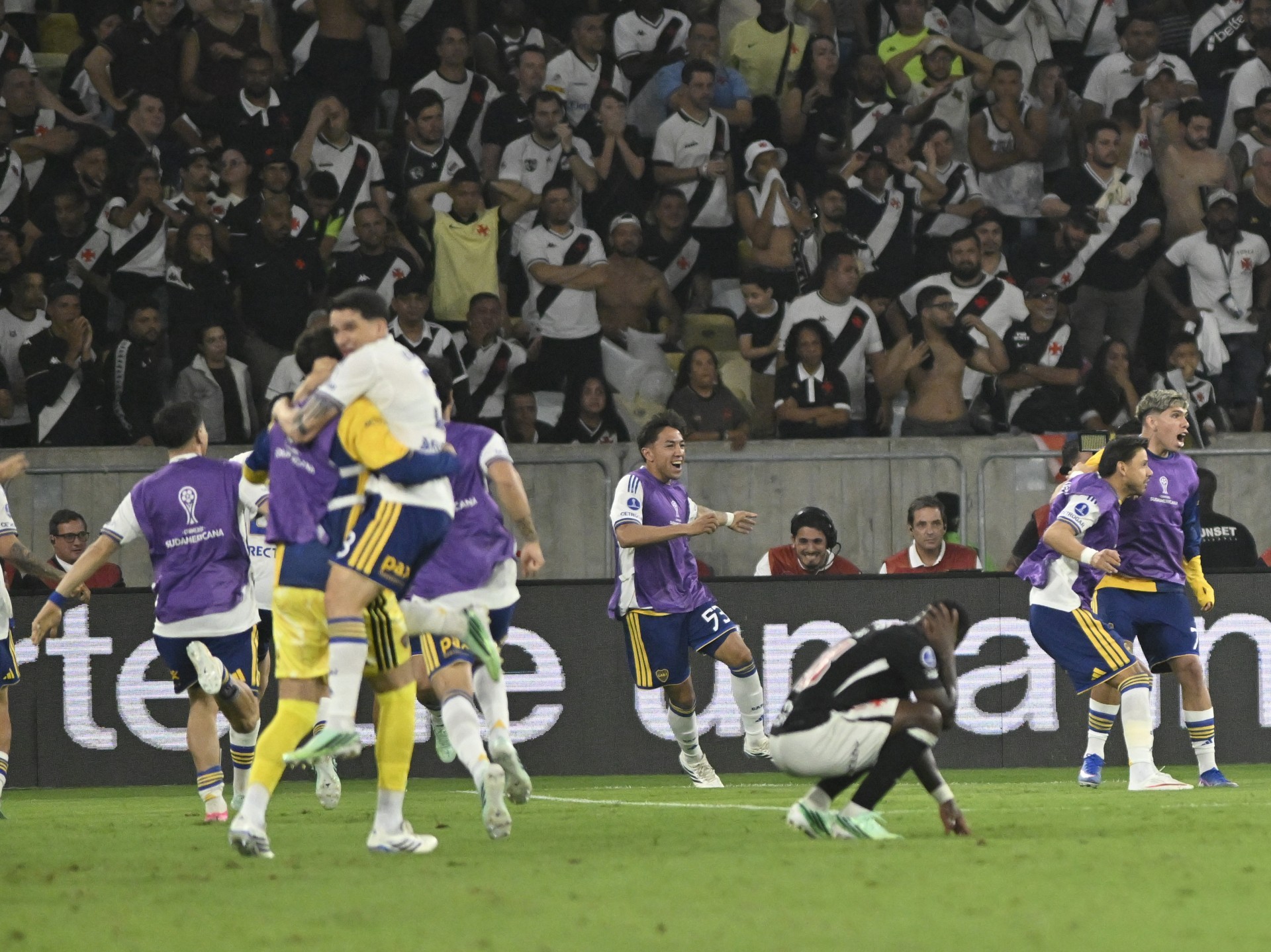 Vasco sofre derrota amarga e é eliminado da Sul-Americana pelo Boca Juniors