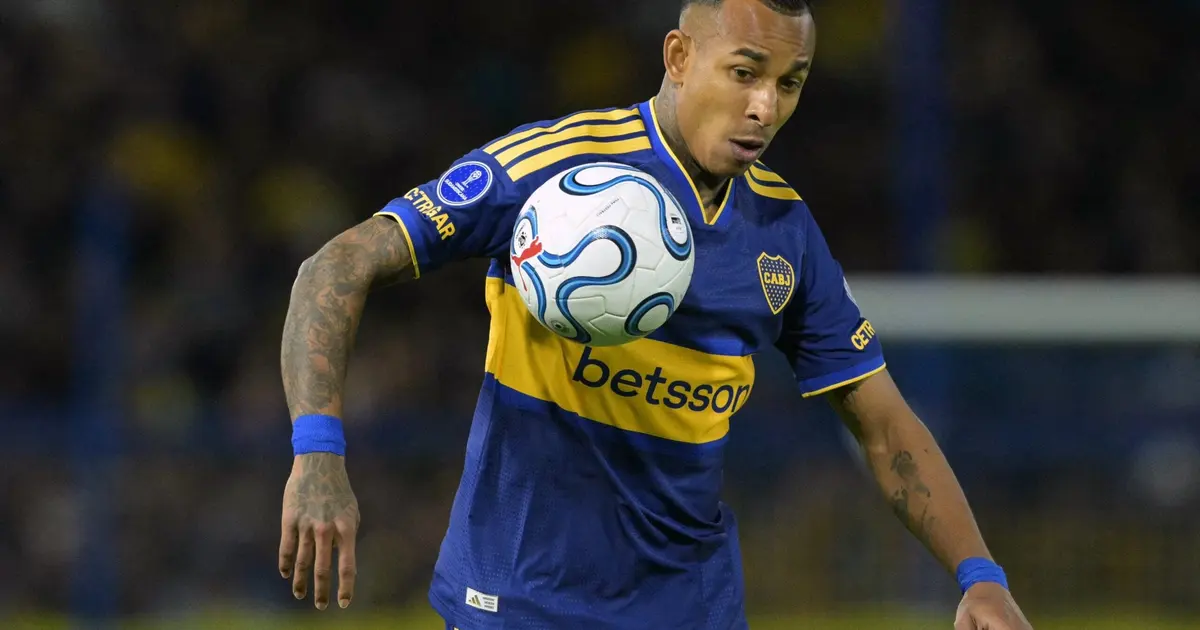 Sebastián Villa se lesiona e preocupa o Boca Juniors na semifinal contra o Vasco