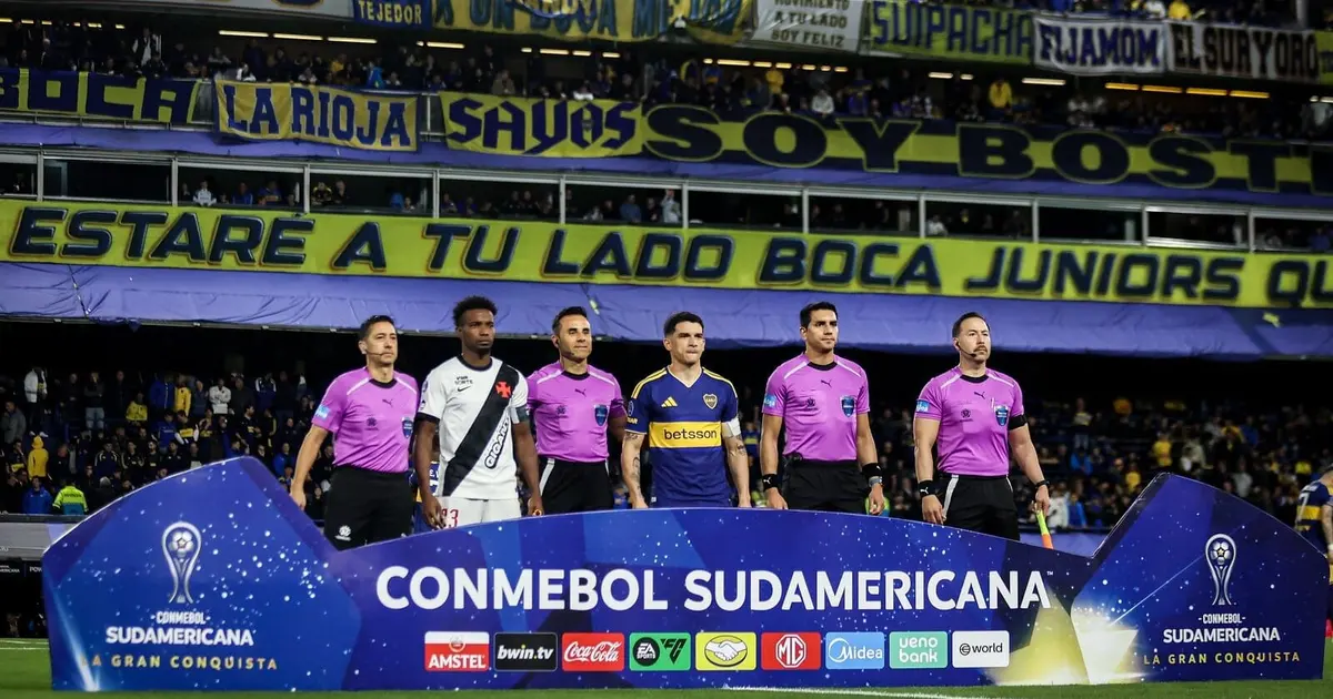 Como assistir Vasco x Boca Juniors na semifinal da Sul-Americana